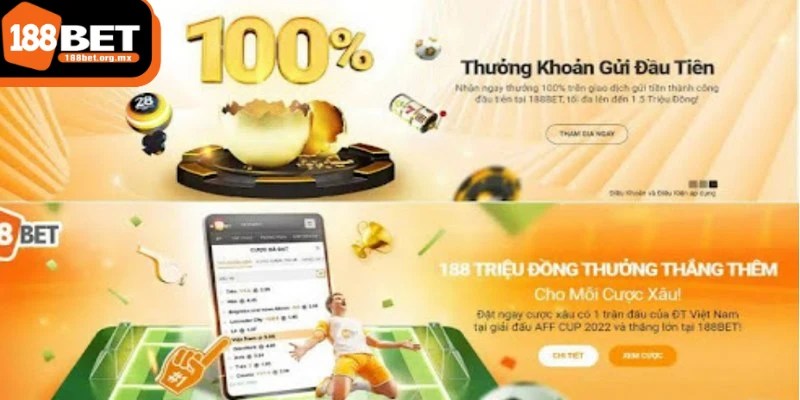Hãy tận dụng được toàn bộ cơ hội mà nhà cái 188BET mang lại